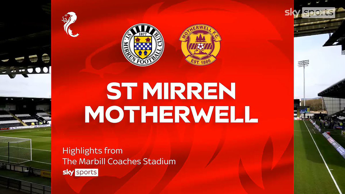🚀 Kanga & Charles-Cook screamers 😳 Gogic handball in the box Highlights from an epic in Paisley as a late equaliser saw St Mirren and Motherwell draw in a six-goal thriller ⤵️