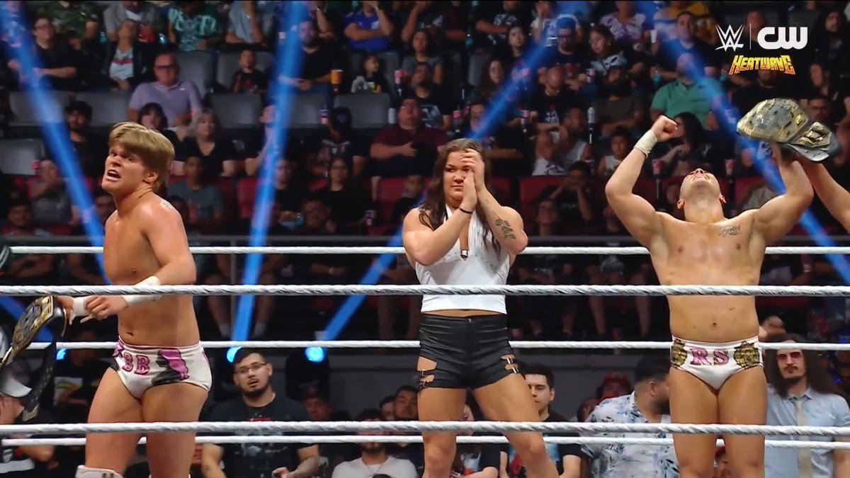 #ANDNEW ๐คฏ The Vanity Project are once again NXT Tag Team Champions!