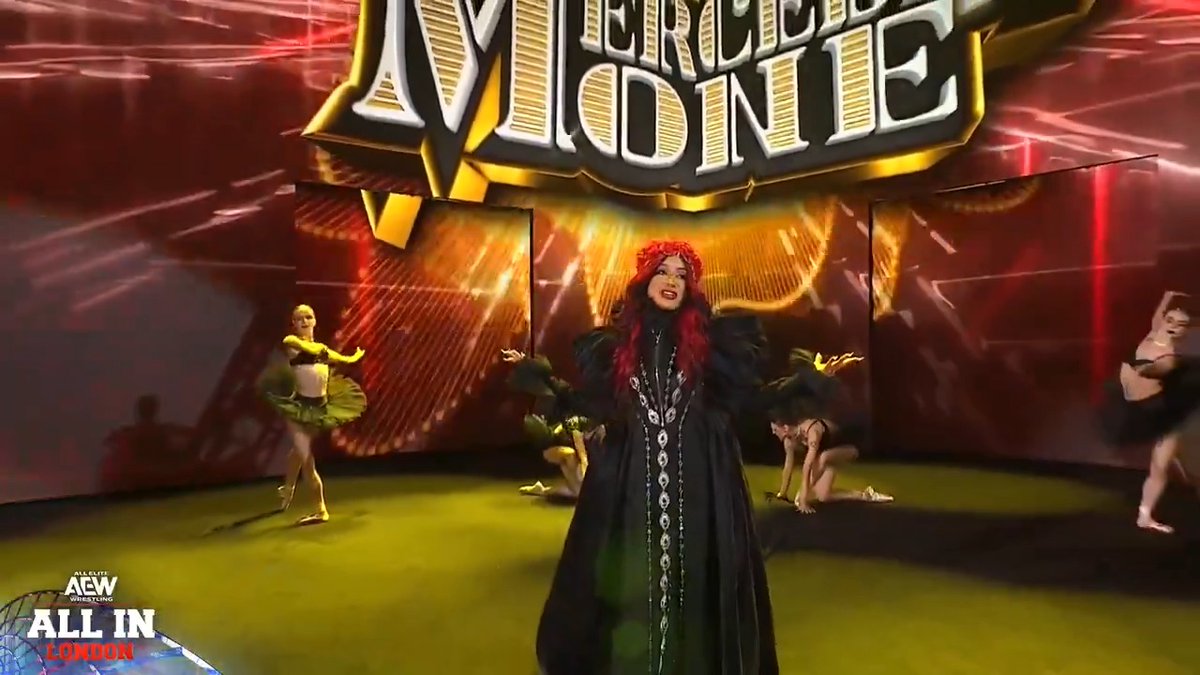 An extravagant entrance for The CEO and Winner of the 2026 #OwenCup Tournament, Big D Moné! Watch #AEWAllIn London LIVE on HBO Max PPV