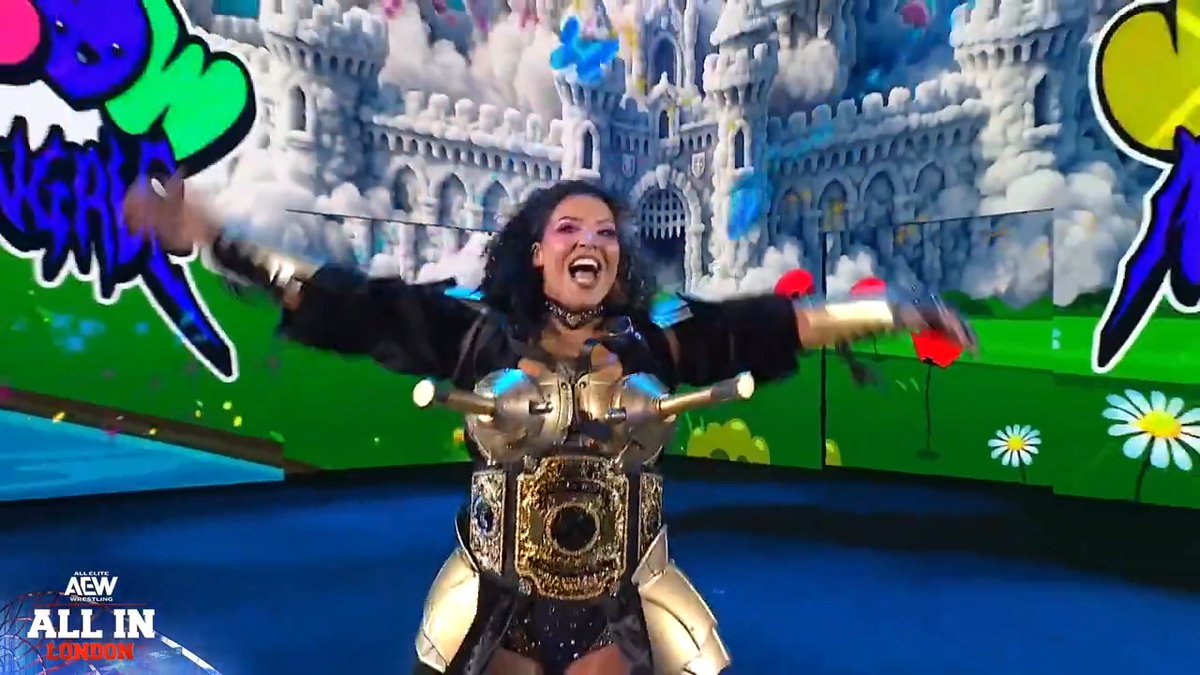"This is the story of a brave knight ... named Willow." AEW Women's World Champion @WillowWrestles is ready for the biggest match in her career! Watch #AEWAllIn London LIVE on HBO Max PPV