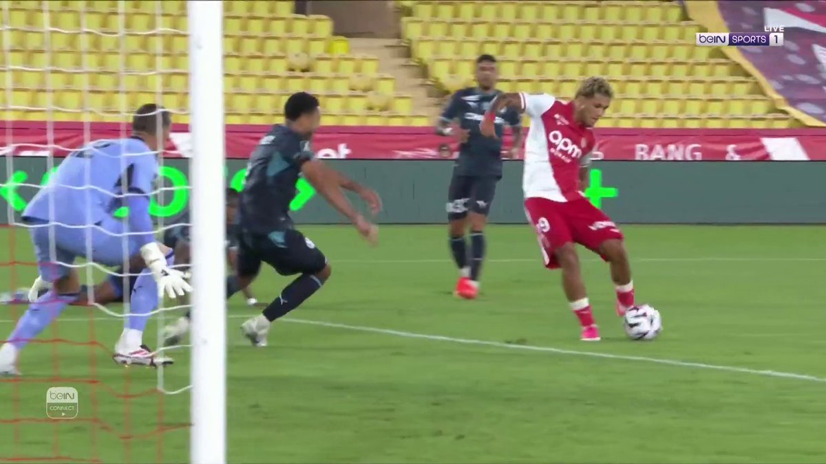 باريس برونر يضيف الهدف الثاني لموناكو في شباك مارسيليا ويعزز تقدم فريقه في المواجهة! #الدوري_الفرنسي