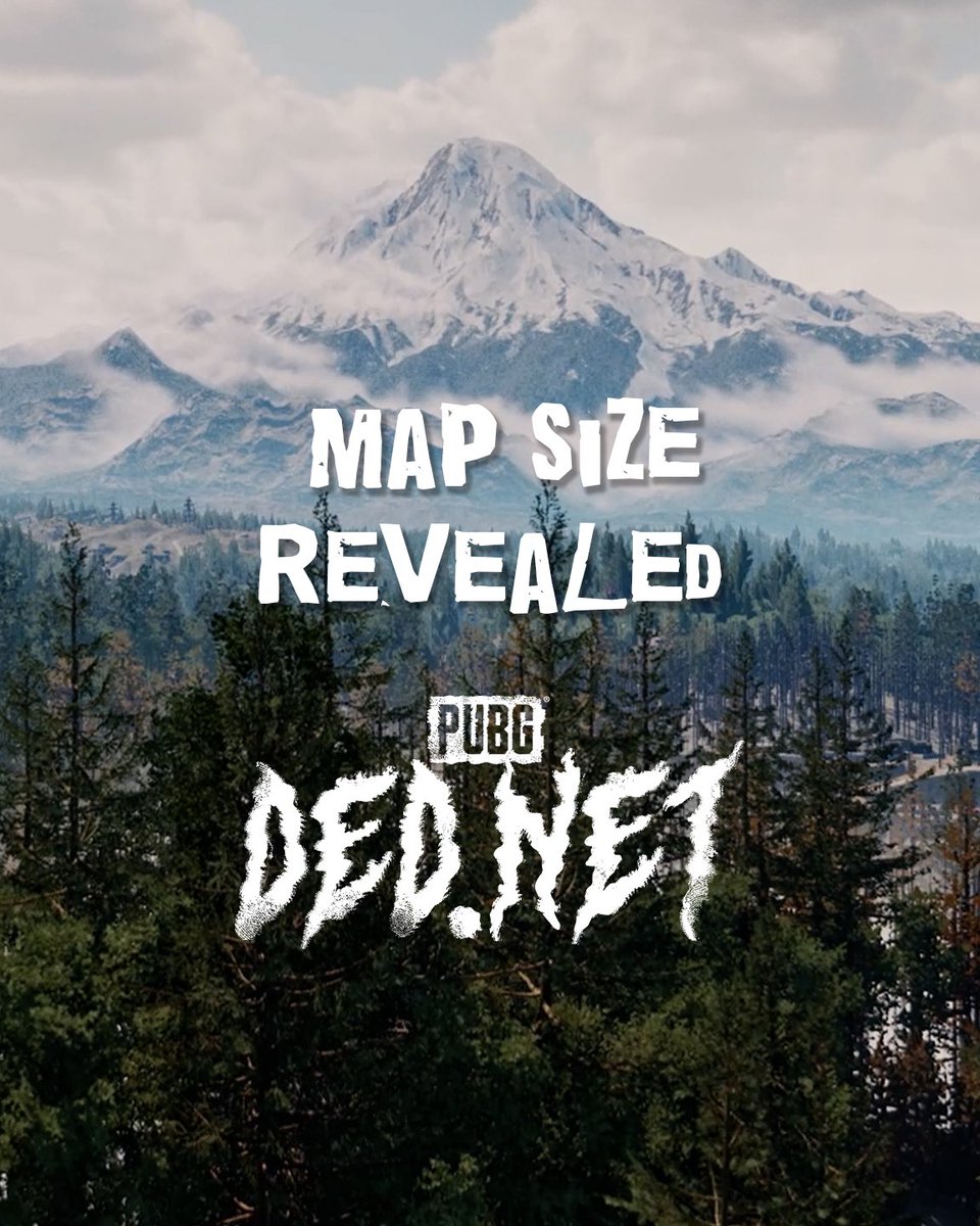 PUBG: DEDNET’s map size revealed during gamescom.