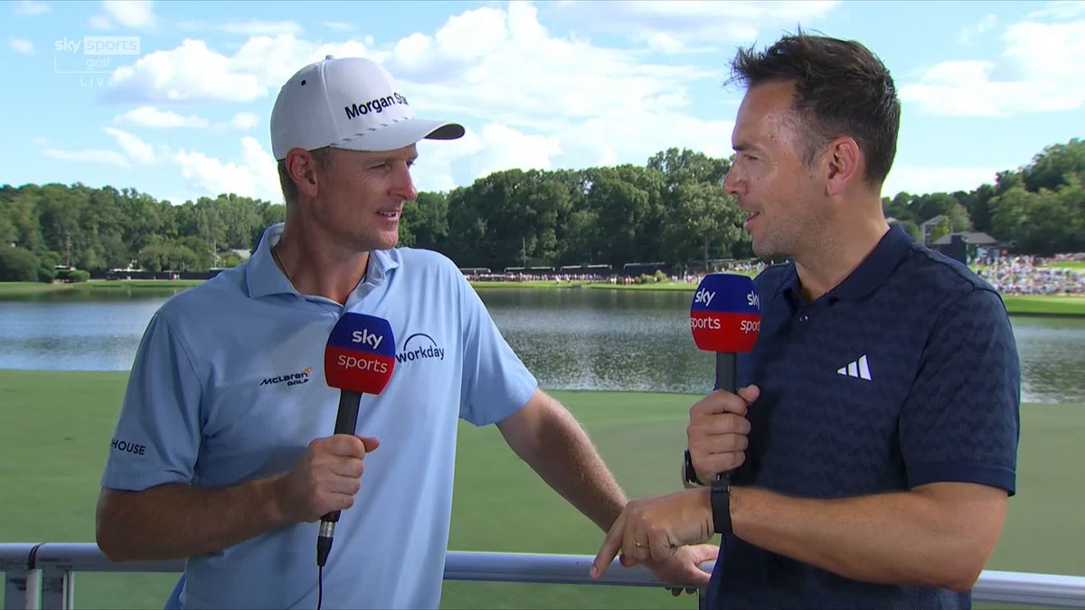 Justin Rose reflects on THAT hole-in-one shot on the ninth ⛳️
