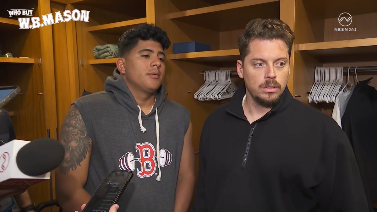 Ranger Suarez weighs in on the "no catch" by Ceddanne Rafaela "Everybody was surprised by that call. That was a game-changing play." 🤝 presented by W.B. Mason Co.