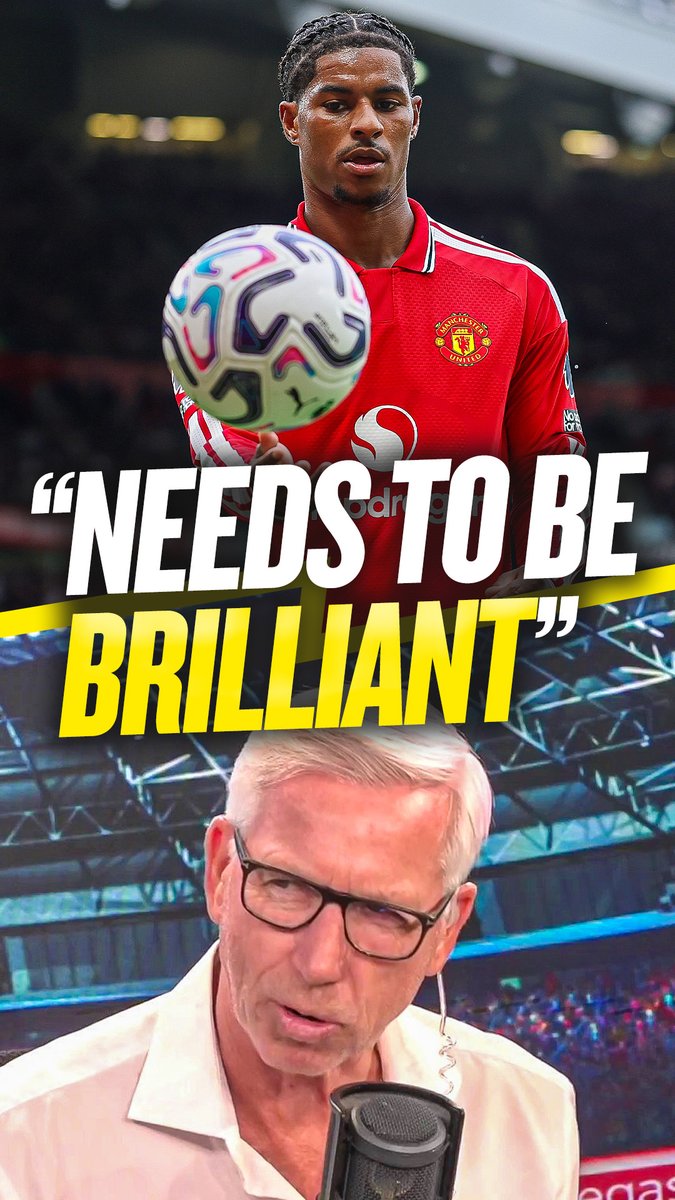 "I don't think he's going to leave before the window closes." ❌ "He needs to be brilliant before the winter window...and I think he will be." 🔮 Alan Pardew explains why Marcus Rashford faces a crucial period at Man United 👹