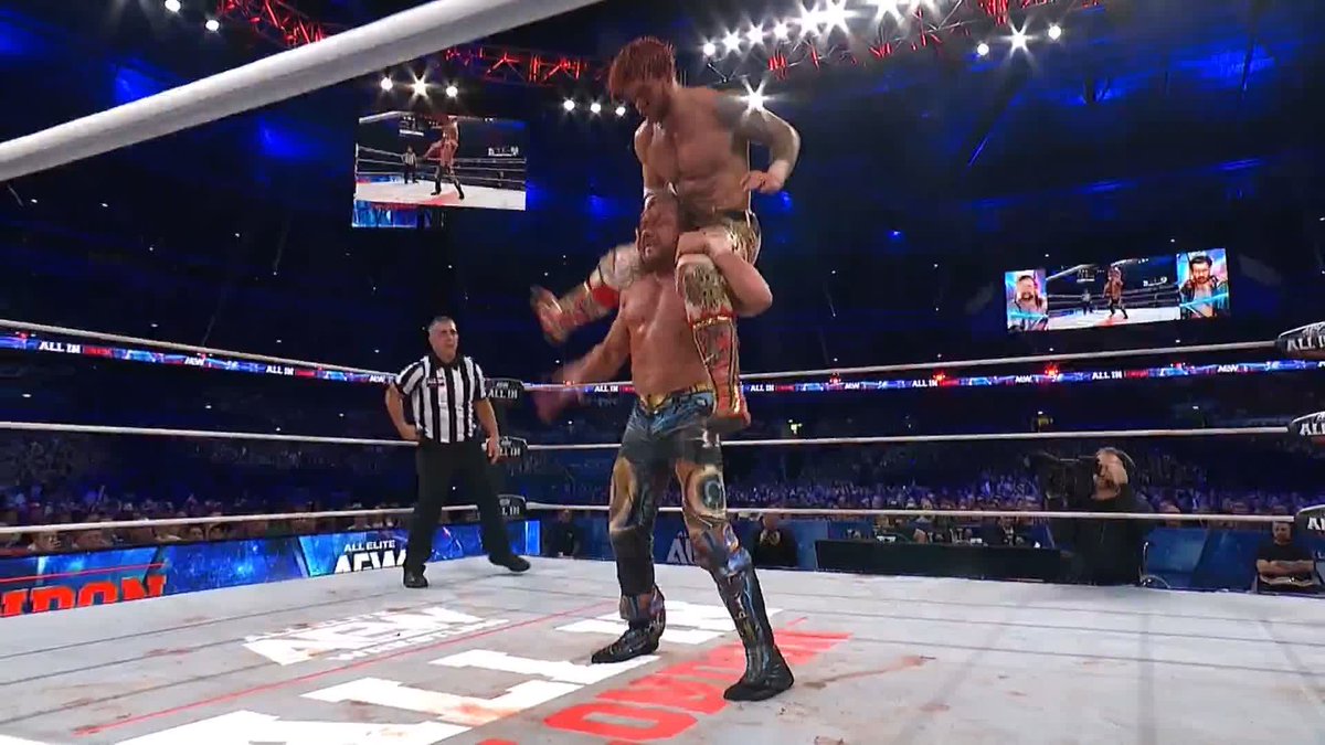 OMEGA KICKED OUT AT ONE! Watch #AEWAllIn London LIVE on HBO Max PPV
