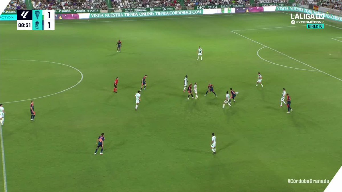❤️🤍 HAY QUE LUCHAR PARA GANAR Jorge Pascual le dio al Granada CF ❤️⚪️ una victoria top en el Arcángel. #LALIGAHYPERMOTION