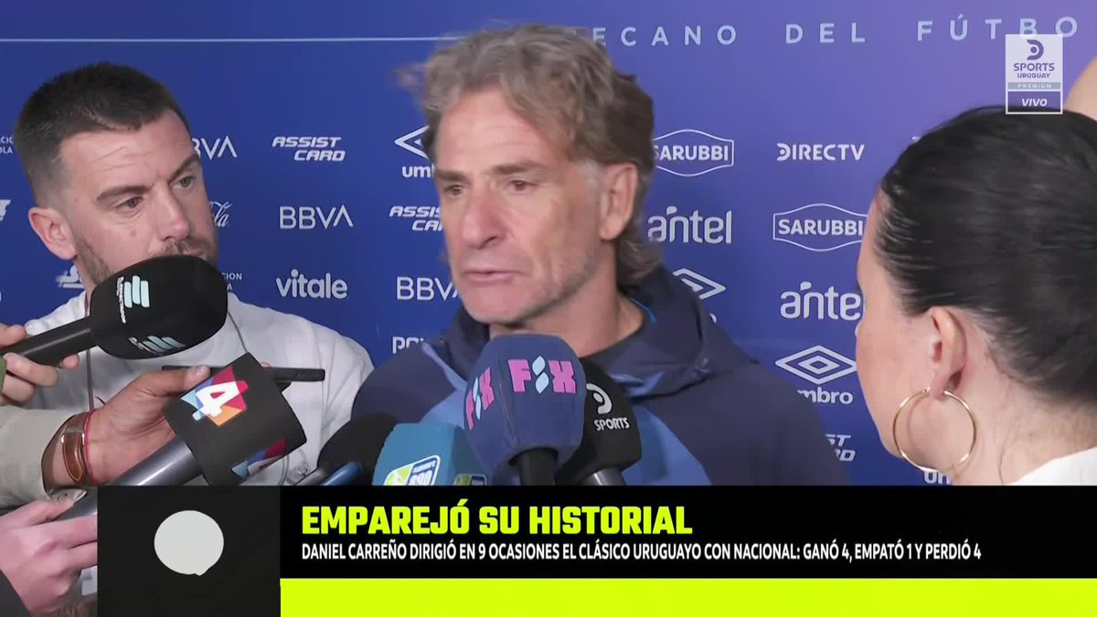 El sentido mensaje de Daniel Carreño para la familia de Ruben Rada