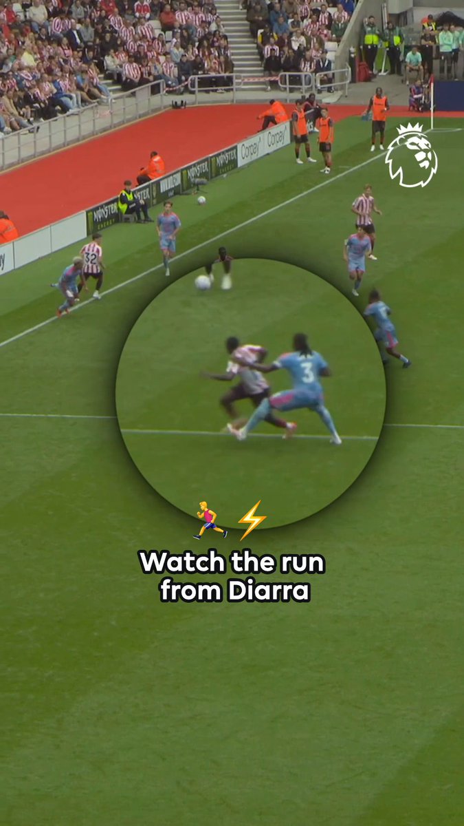 Habib Diarra with the burst, Wilson Isidor with the finish 🎯