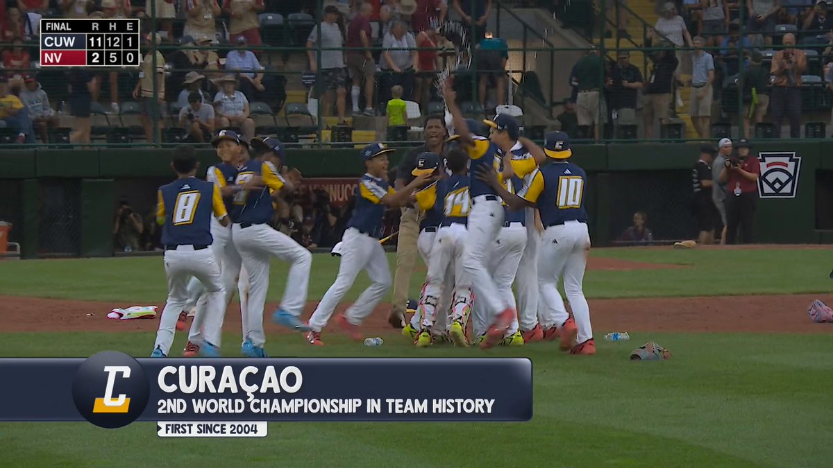 THE MOMENT CURAÇAO WON ITS FIRST LLWS CHAMPIONSHIP SINCE 2004 🔥🏆
