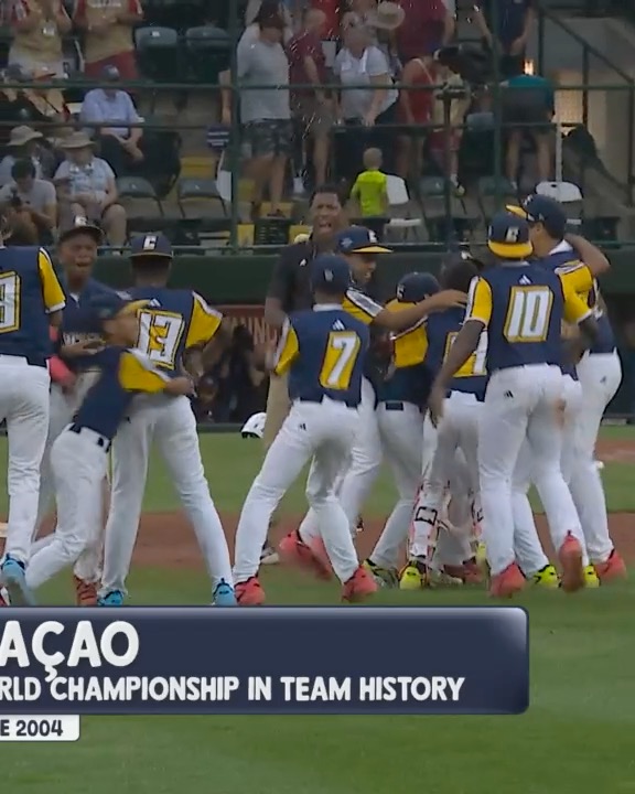 ¡Por segunda ocasión en la historia, Curazao es campeón de la Serie Mundial de Pequeñas Ligas! 🇨🇼🏆. Derrotaron 11-2 a Nevada para proclamarse campeones 🔥⚾️.