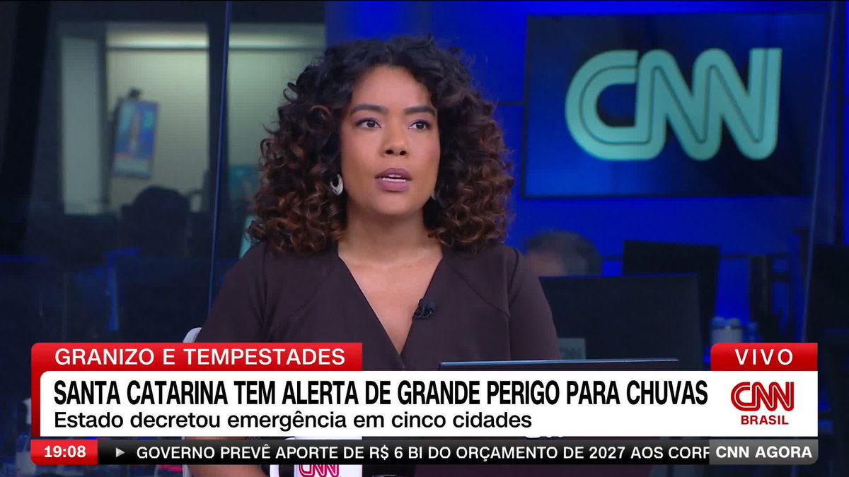 Defesa Civil emite alerta severo para chuvas em São Paulo; assista #CNNAgora
