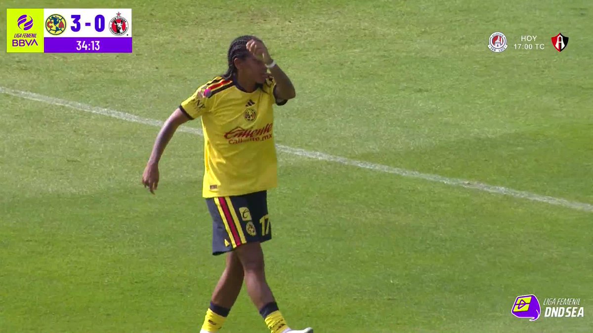 Pónganle correa a este PERRO GOLAZO que metió Geyse Ferreira, bendito sea el día que llegó al América Femenil😍💛🦅