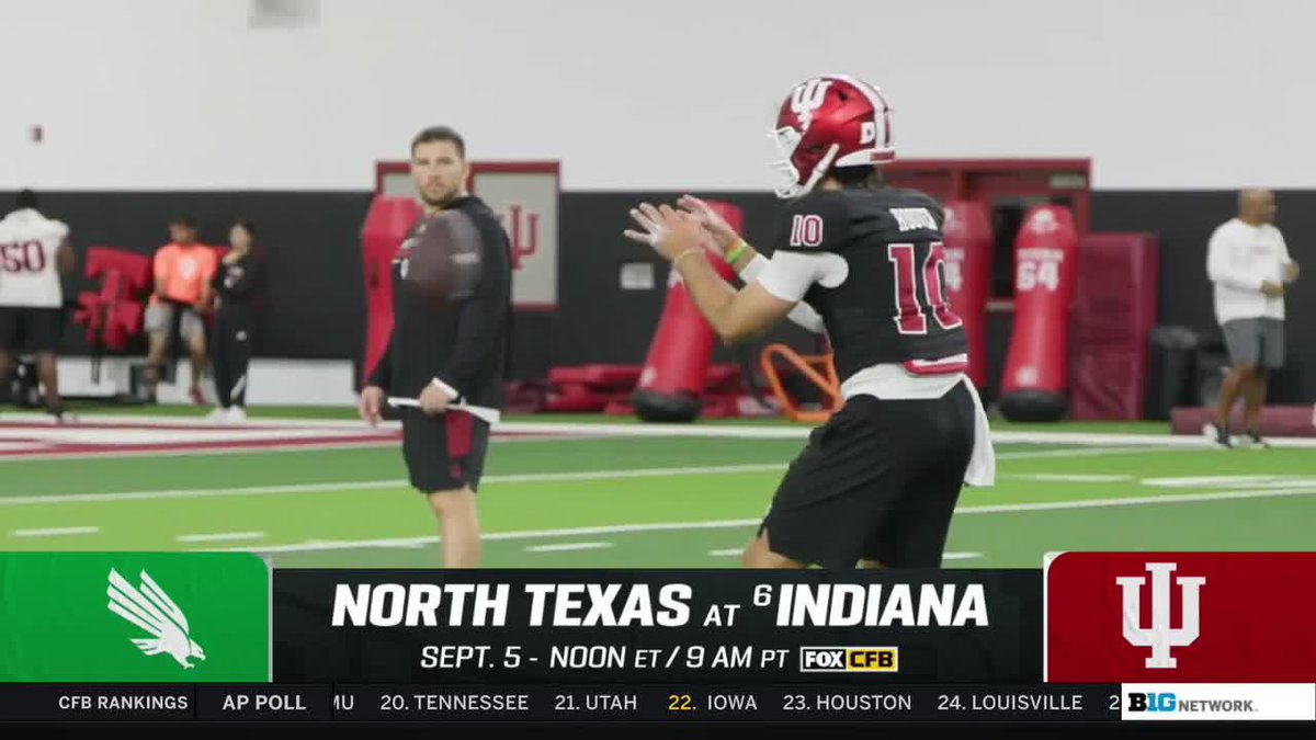"You look at the history of Cignetti—every quarterback that comes in has a career season." Jake Butt discusses Josh Hoover and defending national champ Indiana's run of talented transfer QBs 🔊