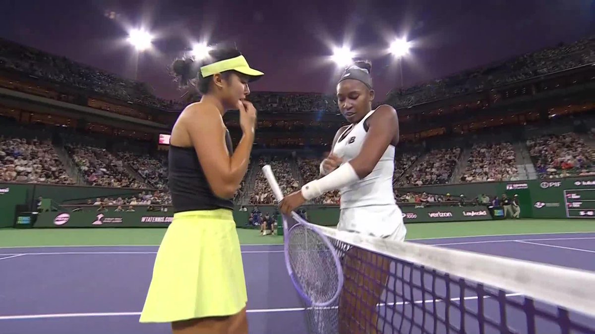 I believe Coco Gauffs only ever retirement in pro Tennis was this match was against Alex Eala at this year's Indian Wells 1000. Gauff looked to have played the point with absolutely no issues but then retired immediately after losing the point. 🤷🏽♂️