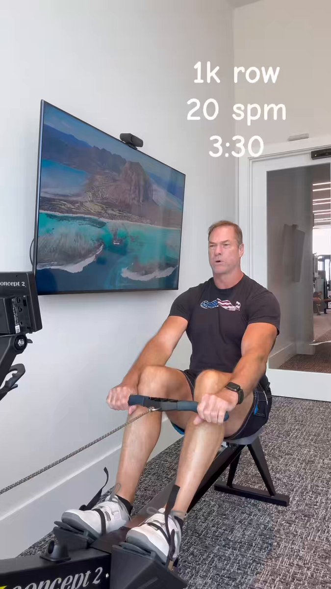 Row/bike-easy day today