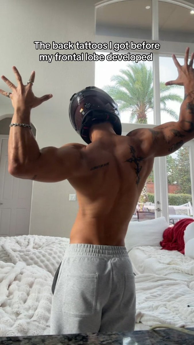 At least I figured out how to take my shirt off this time