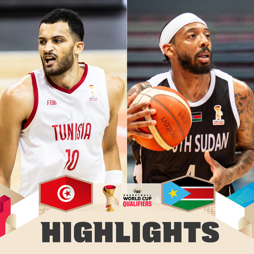 🇸🇸 South Sudan come up clutch to seal the deal against Tunisia! 🔥 #StepItUp