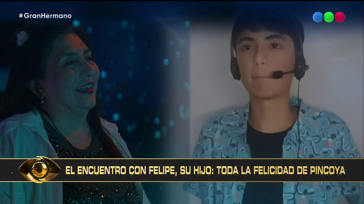 Llegó un D.A.R. emocionante para Pincoya: cara a cara con su hijo Felipe 🇨🇱 👁️ Mirá #GranHermano #GeneraciónDorada en con @santiagodelmoro