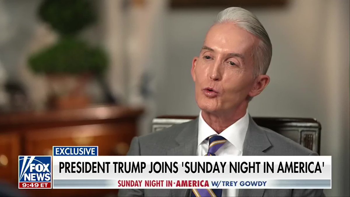 Who is in President Trump's dream golf foursome? The president has played with some of the greats — but he also remembers a special time of playing golf with his father. "I just remember his swing was great. In other words, if he did play he would've been a very great player." Sunday Night in America with Trey Gowdy