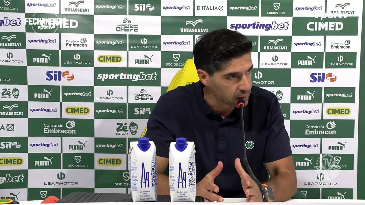 Felipe Melo crítica declaração de Abel Ferreira após Mirassol 1x1 Palmeiras: "Ele fala nome de jogador. Ele está colocando a culpa nos atletas? É isso? Se ele está fazendo isso, é errado, irmão. Treinador não tem que falar nome de atleta nenhum. Assume a responsabilidade, ele é o líder. No vestiário ele pega o jogador, mas para fora a culpa é sempre do treinador. Eu não concordo com isso aí." 🎥 sportv | ge