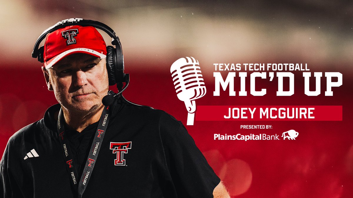 No one better to play for. Enjoy Joey McGuire 🌵 on the mic 🎙️ #WreckEm | PlainsCapital Bank