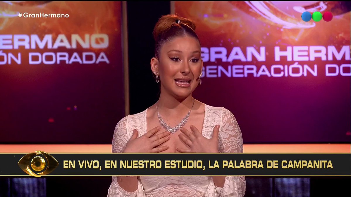Campanita rompe el silencio tras lo sucedido con Danelik 🤨🔔 👁️ Mirá #GranHermano #GeneraciónDorada en y espiá la casa GRATIS las 24 horas por @dgo_latam y reviví los vivos por Amazon Prime 🎬