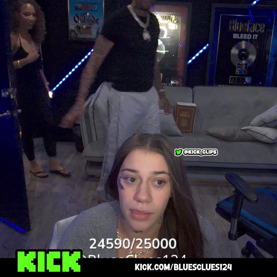 Things got AWKWARD after Blueface left his BM Nevaeh alone in a room with his ex Ashley and Lyric 💀😭