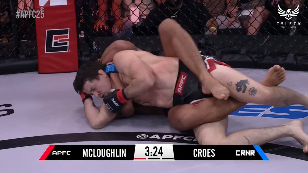 Jeandrick Croes wins by submission in round 1! [ #APFC25 | Live on UFC Fight Pass ]
