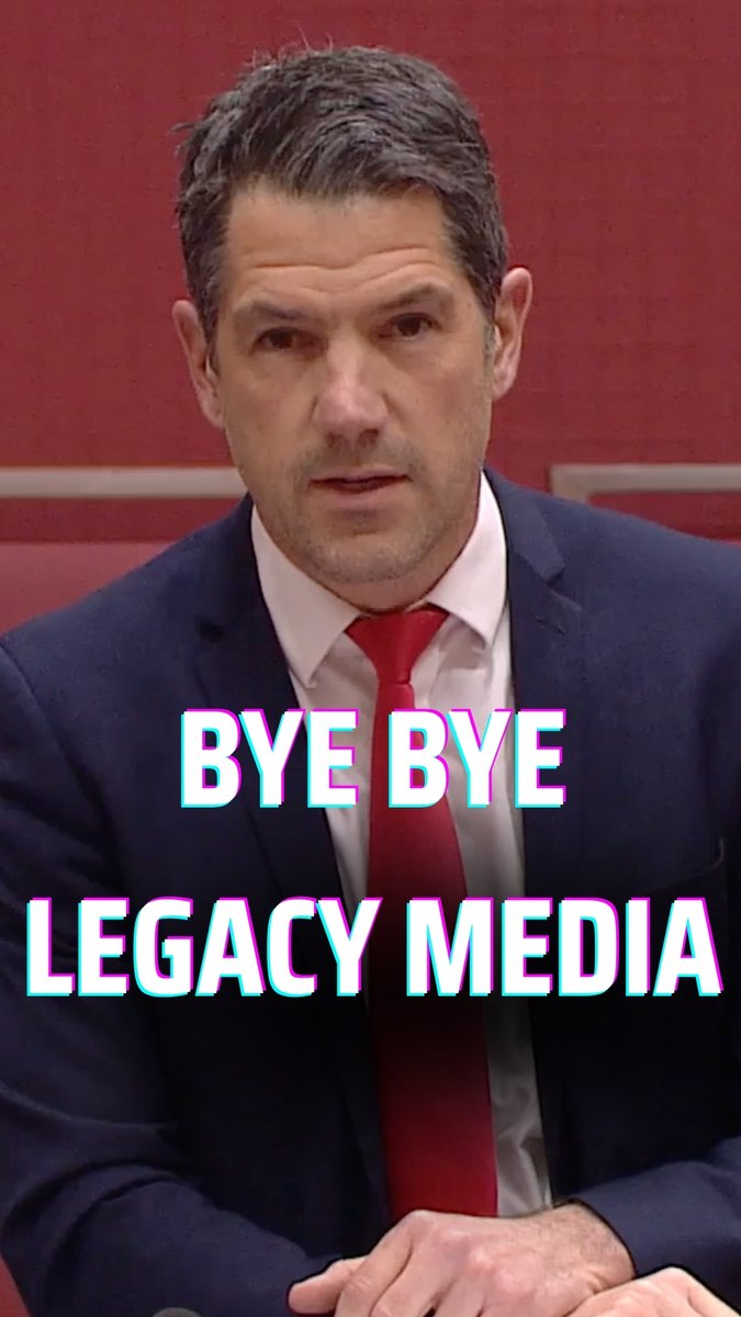 The media used to seek the truth but in 2026 all you get are the same talking points, night after night, no hard questions asked. The ad revenue dried up and taxpayers got stuck with the $150 million bill! 60% of 18-24 year olds have never used a newspaper for news, and most have tuned out TV and radio too. Independent voices are already doing the job legacy media forgot how to do. I suppose we should feel sorry for journalists with a HECS debt for a career that might have less than 3 years on the clock. Nah. Bye bye, legacy media, you won’t be missed. To hear more from me and stay up to date, signup to my email newsletter here: