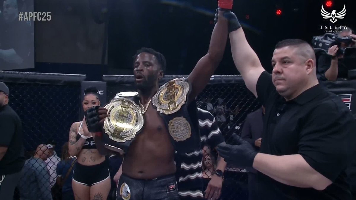 AND STILL! 🏆 Jalin Fuller defends the welterweight title! [ #APFC25 | Live on UFC Fight Pass ]