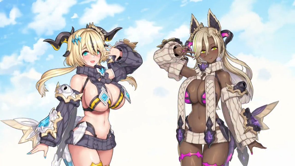 【動画公開！】 悪魔型ディアーズ「バニル」「エニル」キャスト発表！ #エンゲージフェス2026 ステージ第二部にて公開した、バニル（CV直田姫奈さん）とエニル（CV古賀葵さん）のキャラクターボイスをお聞きいただける自己紹介動画です！是非ご覧ください！ #アルカナディア