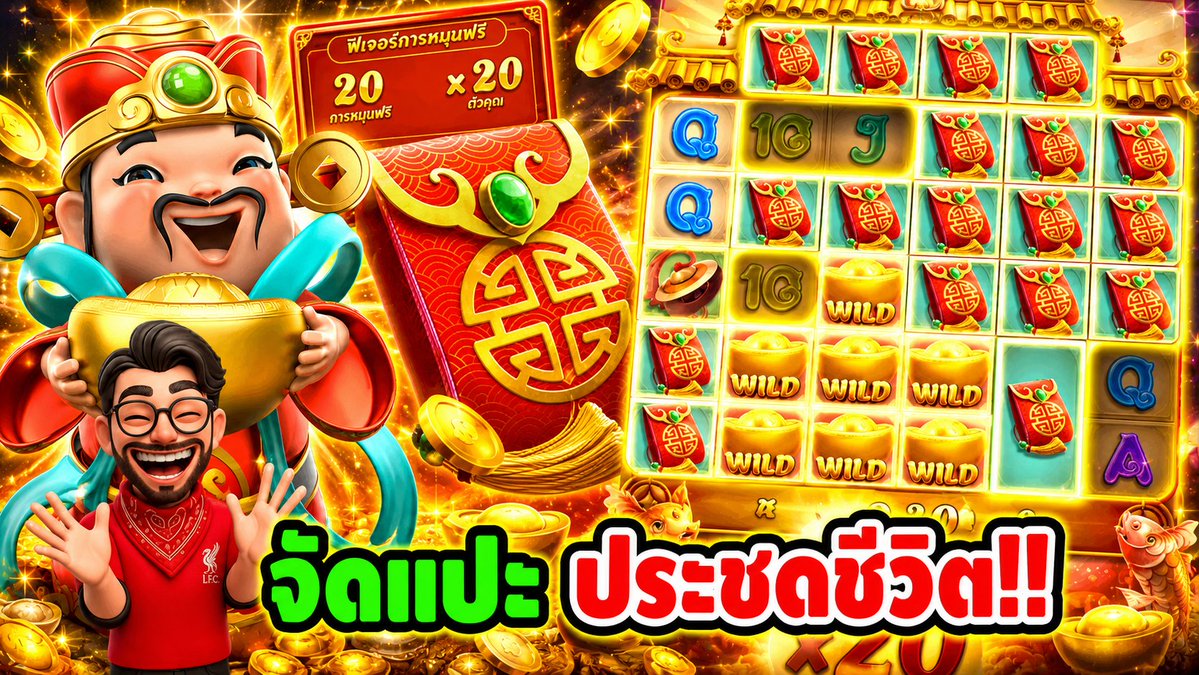 อารมณ์ดี เล่นแปะซักหน่อยละกัน !! เกมใหม่ PP เอาให้เละ Caishen Wins - PG ⌛️ ติดตามเฮียริช ทุกช่องทาง : #เฮียริชสวิตเซอร์แลนด์