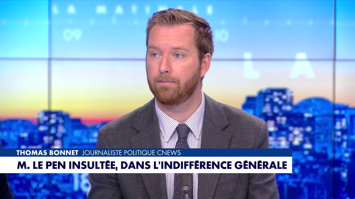 L'édito de Thomas Bonnet : «Marine Le Pen insultée, dans l'indifférence générale» dans #LaMatinale