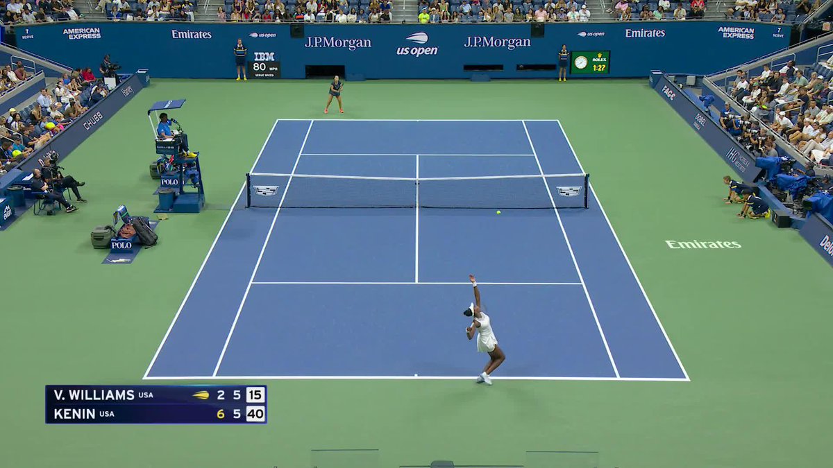 Almost 2am fun from 46yo Venus Williams.