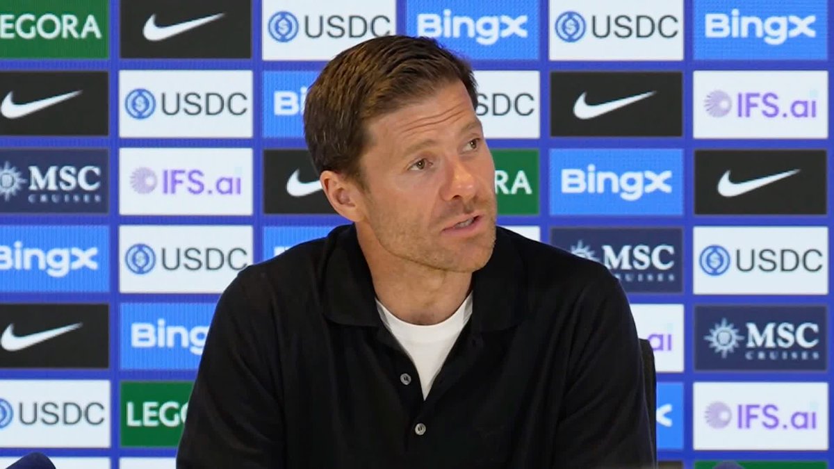 "We want the best for the team" Chelsea manager Xabi Alonso on Enzo Fernandez's future at the club 🔵