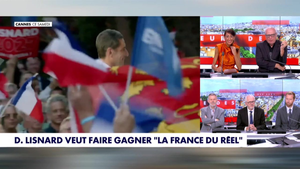 "Le nombre de gens qui apprécient David Lisnard. J'ai entendu ça tout l'été. J'adore Lisnard, j'adore Lisnard, j'ai envie de voter Lisnard. Mais ça décolle pas dans les sondages" explique Pascal Praud dans l' #HDPros sur #europe1