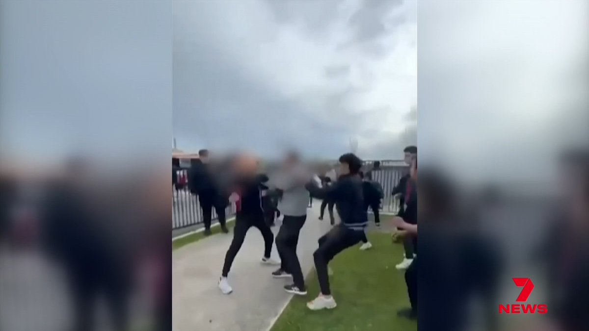 A Wollert school dad was allegedly bashed by a student trained in martial arts during a violent showdown after class. Laura Turner