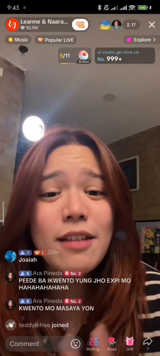 ETO WHAAHAHA SI JHO NAKAUSAP NIYA SA CR 😭😭😭 Leanne & Naara