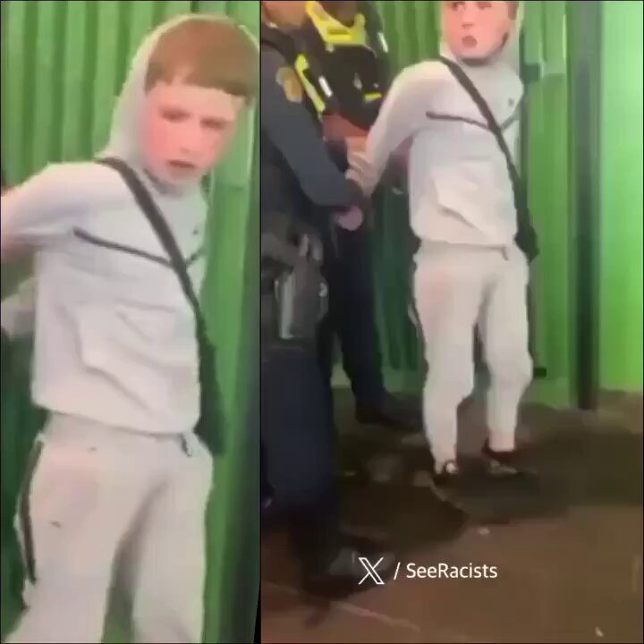 Melbourne: 11-year-old boy handcuffed spits at an officer and she reacts violently with a slap. What's your opinion on the police action? Did the police go too far? Did the parents fail? I've already taken a stance. Comment below. 👇 Follow