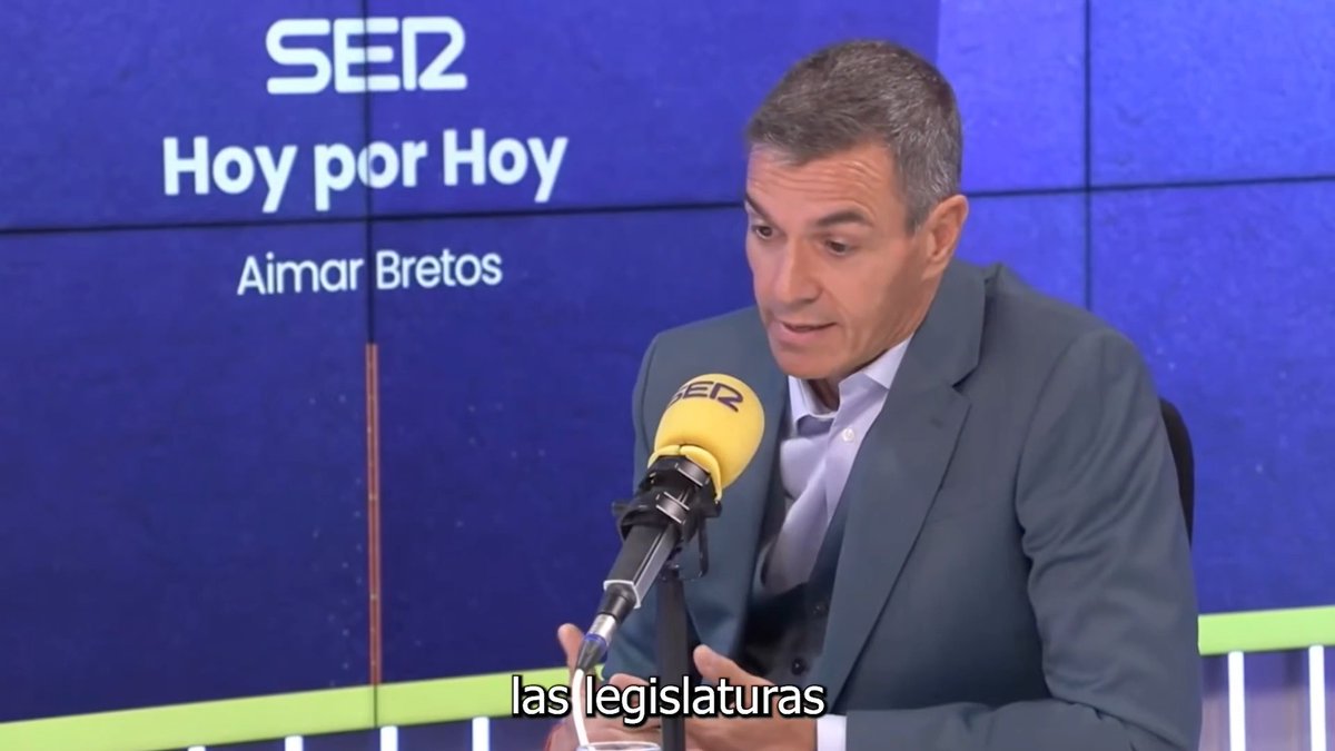 Lo he dicho muchas veces y lo vuelvo a repetir. Mi intención es agotar la legislatura.