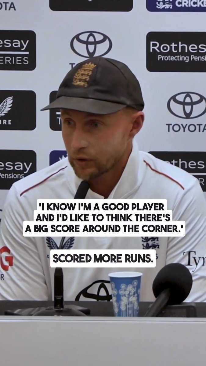 Joe Root isn’t concerned about his form and believes a big score is coming soon 🗣️