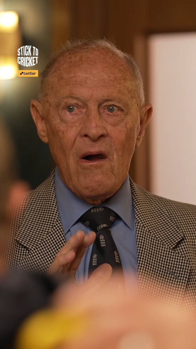 "That's why Bradman was better than any of us!" 🤩 How good was it to see Sir Geoffrey Boycott on Stick to Cricket? 👀
