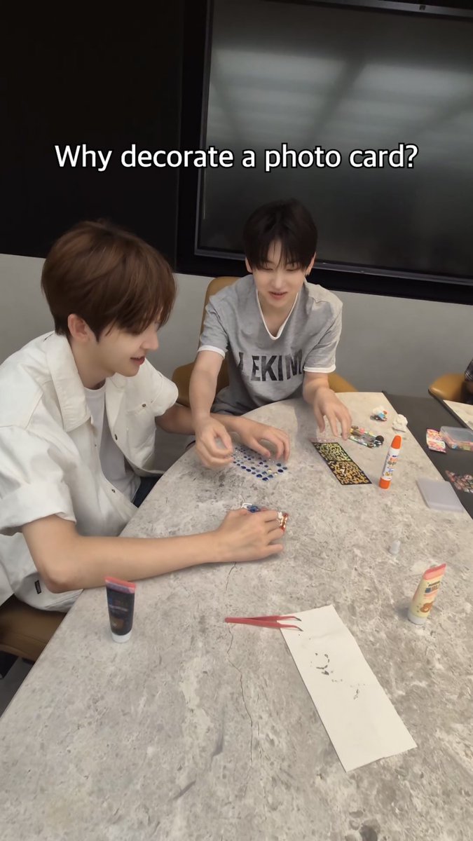 Why decorate a photo card? #KickFlip #킥플립