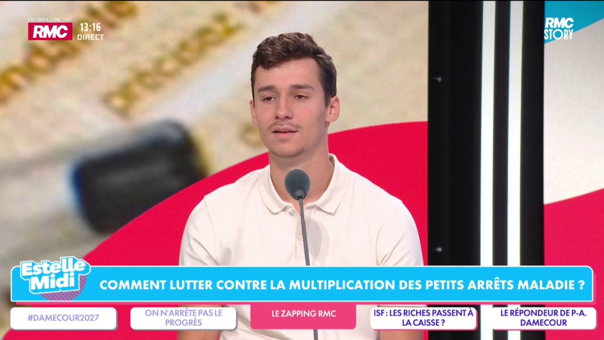 🩺 Arrêt maladie 🎙️ Ilan Gabet : "On va sur un problème qui n'est pas important ! On va aller taper sur des pauvres qui ont un travail compliqué et car ils sont fatigués vont faire un petit arrêt maladie... Je défends le droit à la paresse ! On n'a pas à se tuer 35h au boulot"