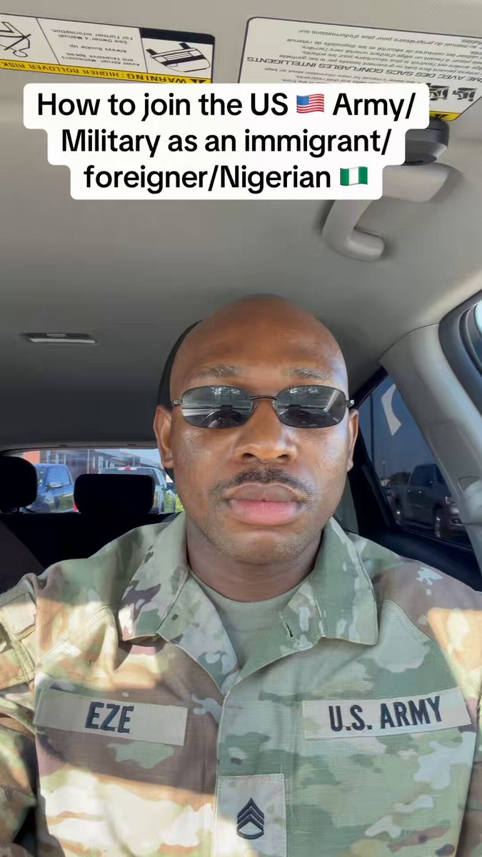 How Can a Nigerian Or Other Foreigner Join The U.S. Military? Here’s What You Need To Know. 🇳🇬🇺🇸 If You’re Interested In Joining The U.S. Military, Now Or In The Future Or You Know Someone Who Is, This Video Could Be Very Helpful. “I Once Watched a Similar Video About How To Join The U.S. Army. 15 Years Later, I’m Now a U.S. Army Soldier.” Sometimes, The Information You Need Today Can Change The Direction Of Your Life Tomorrow. Watch This Video, Learn The Requirements, And Share It With Someone Who May Find It Useful.