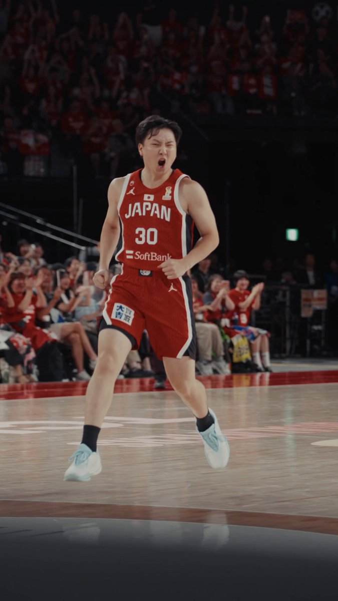 またまだ止まらない #富永啓生 🫨🫨🫨 放送： 日本テレビ系 配信： DAZN、TVer 富永 啓生/ keisei tominaga #FIBAWC x #StepItUpJapan