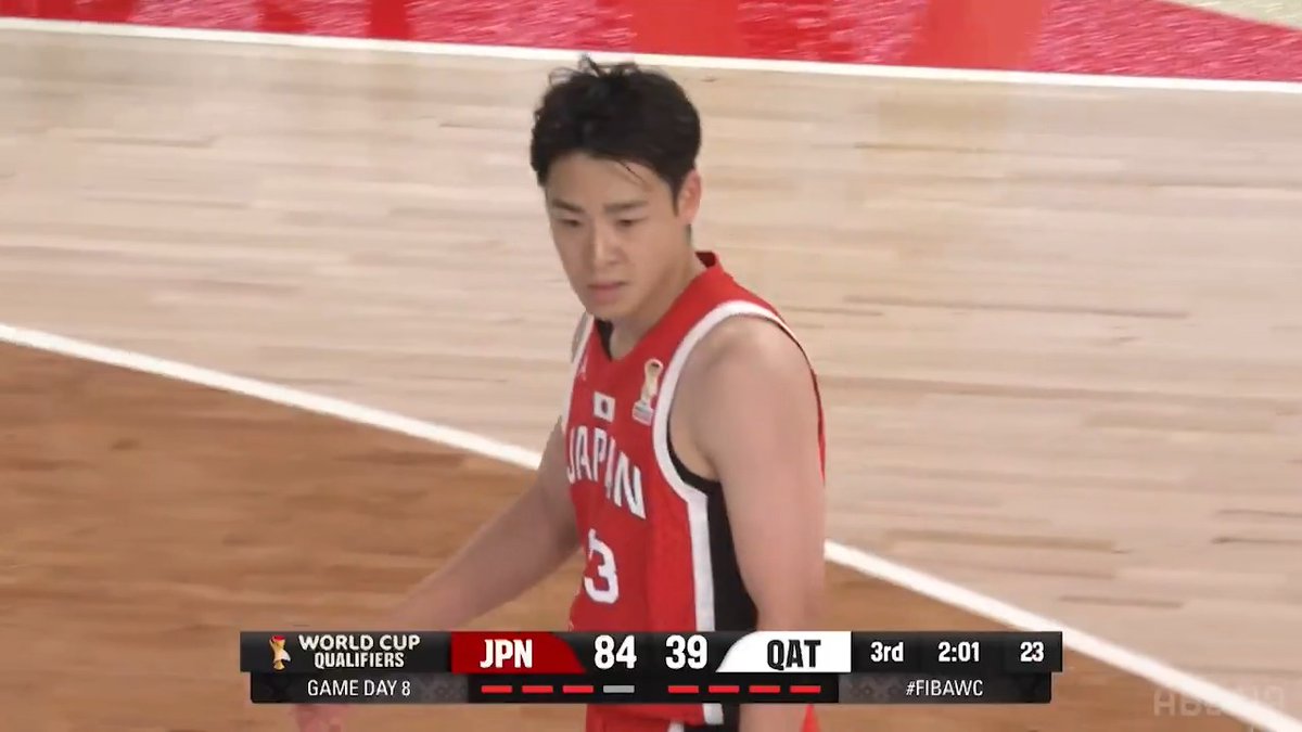[ハイライト] 佐々木隆成が短時間で スティール連発&amp;アシストの大活躍!! 男子バスケットボール🏀 国際試合 日本×カタール 📺ABEMAにてハイライト無料配信中 三遠ネオフェニックス🐤🔥SAN-EN NEOPHOENIX