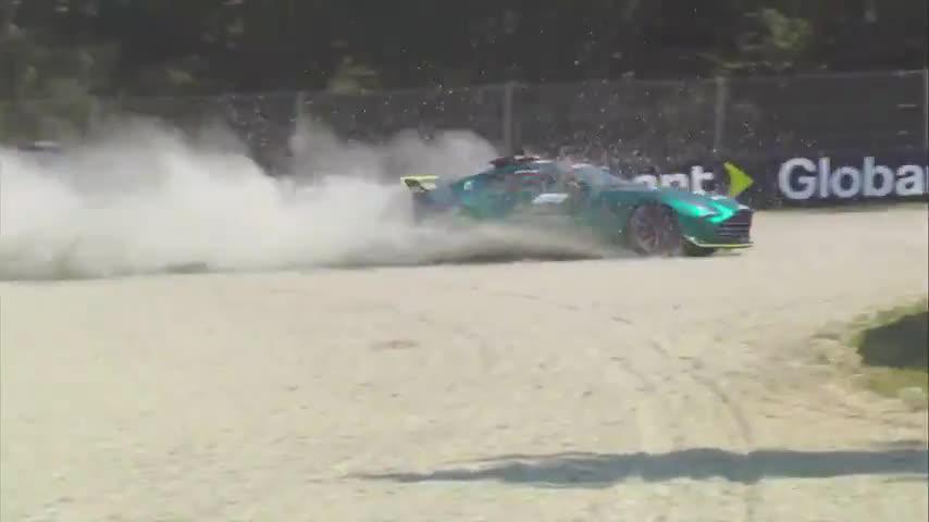 Se acuerdan el año pasado cuando el Safety Car se la pegó en Monza kjjj