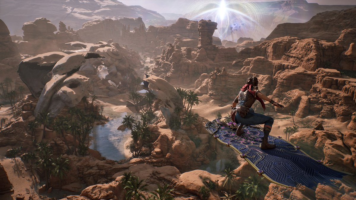 Check out this cinematic lore trailer for 1001 Threads of Mizan, the just-announced Arabian fantasy action game where 1-3 players fly around on magic carpets and battle fantastical creatures.